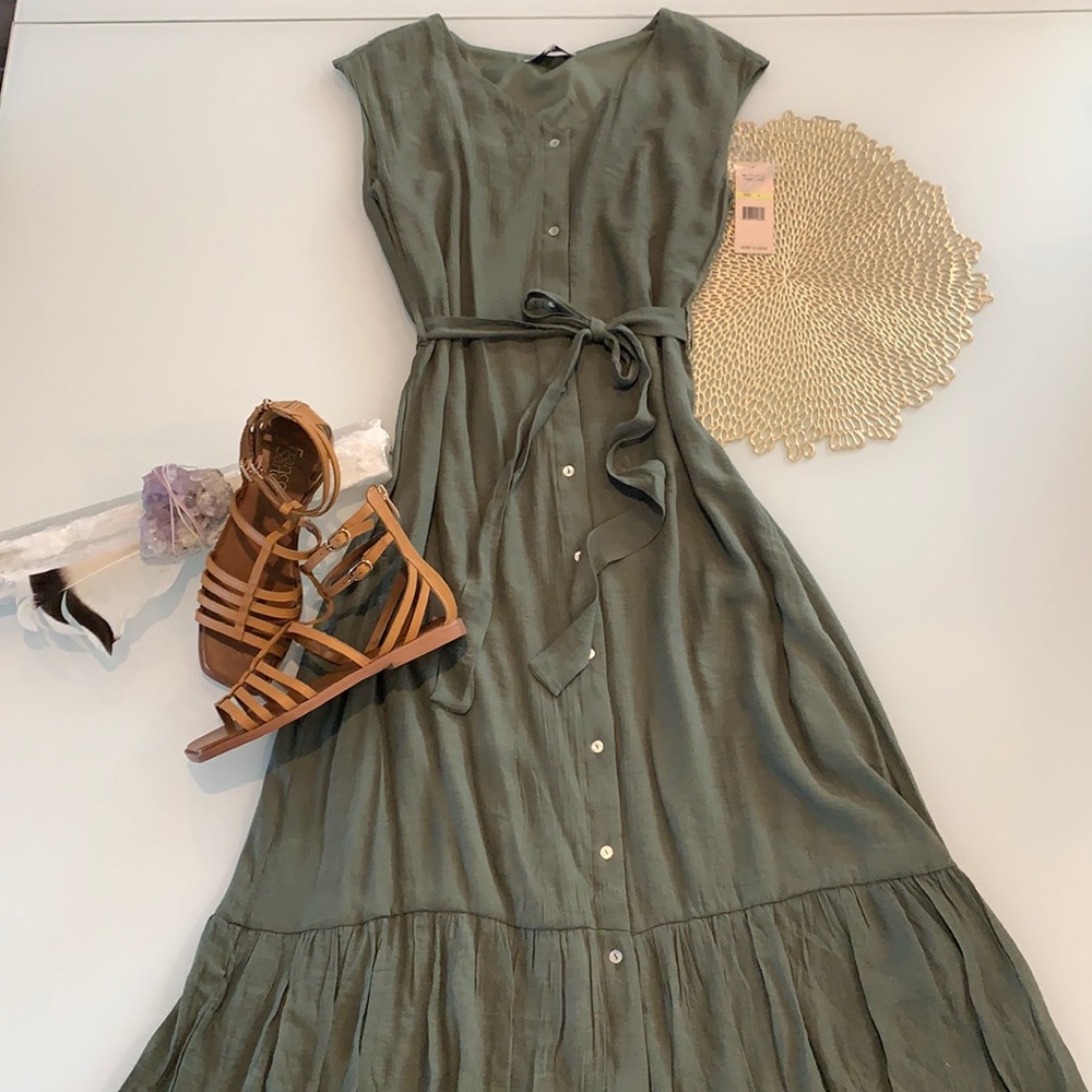 NWT nanette Nanette Lepore Praire Sage Dress